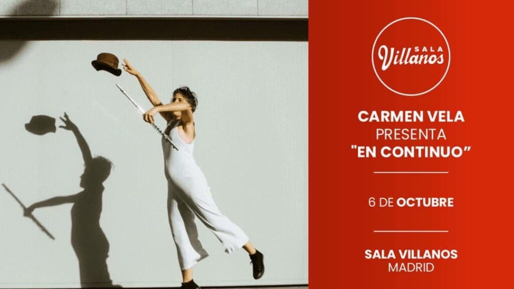 Carmen Vela Quartet presenta «En continuo» – 6 de octubre en la Sala Villanos, Madrid
